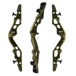 Mybo Pathfinder 19" Recurve Riser -Arc Forge Store 19 green web