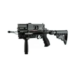 Steambow AR-6 Stinger 2 Tactical Repeating Crossbow - Black 9 Steambow AR-6 Stinger 2 Tactical Repeating Crossbow - Black -Arc Forge Store front side
