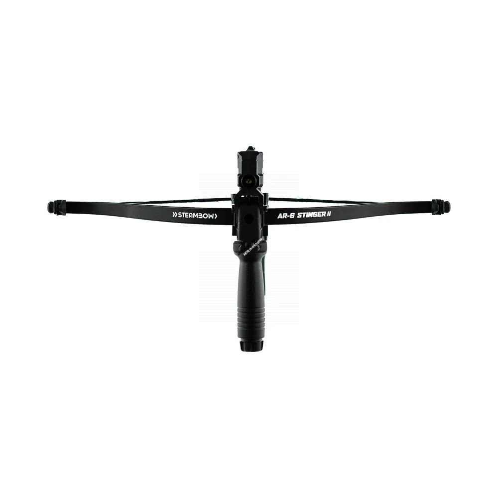 Steambow AR-6 Stinger 2 Tactical Repeating Crossbow - Black 4 Steambow AR-6 Stinger 2 Tactical Repeating Crossbow - Black - Image 2