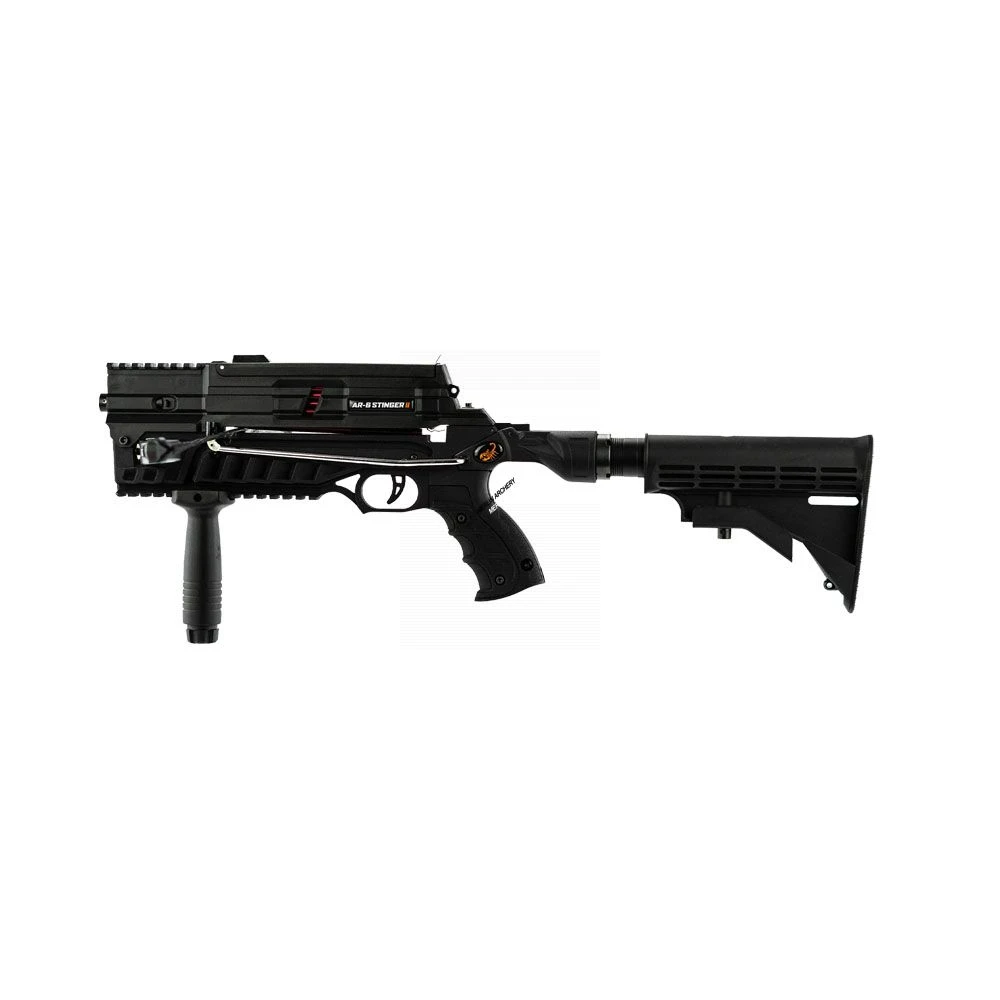 Steambow AR-6 Stinger 2 Tactical Repeating Crossbow - Black 6 Steambow AR-6 Stinger 2 Tactical Repeating Crossbow - Black - Image 4